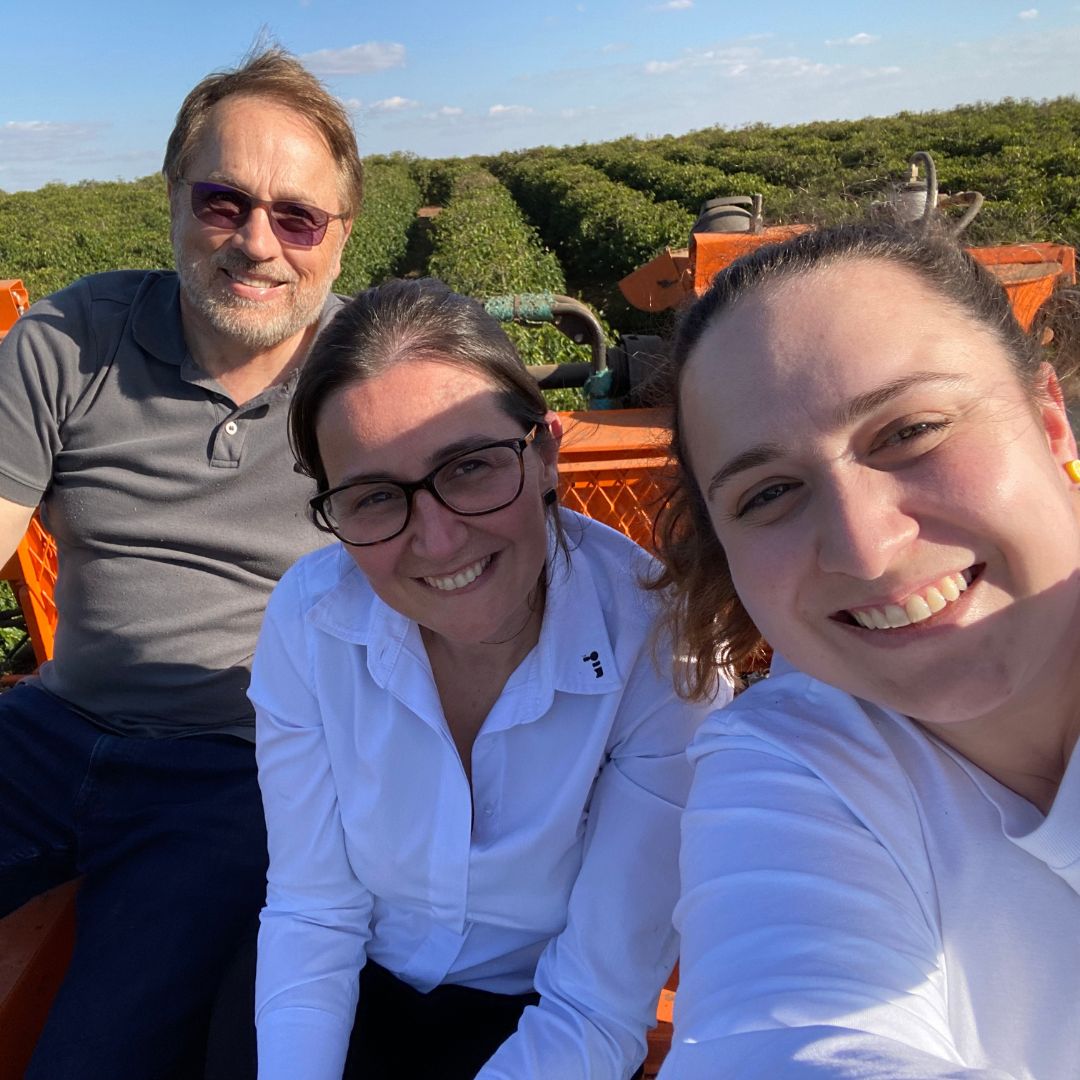 Ana and the team at Fazenda Mio - our peaberry coffee suppliers