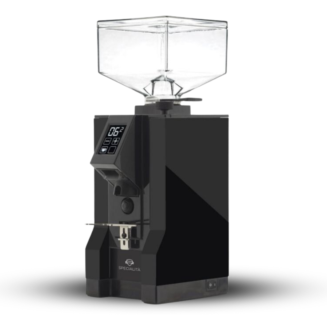 The Eureka Mignon Specialita - the finest coffee grinder for home use - in black