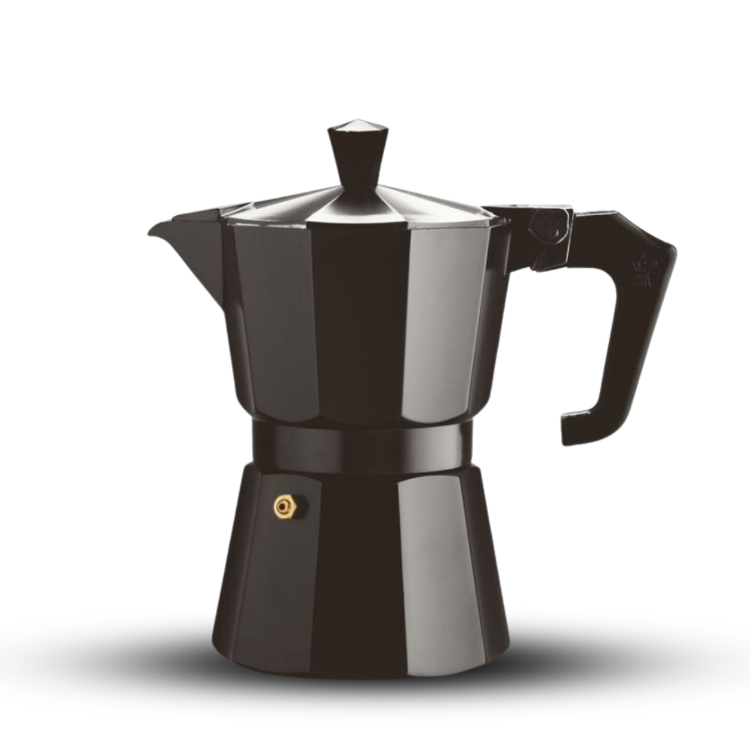 The Black Moka pot 