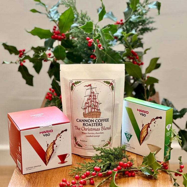 Christmas Blend Coffee & V60 Dripper - 250g bag