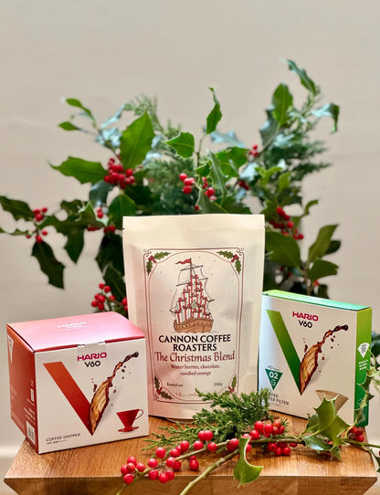 Christmas Blend Coffee & V60 Dripper - 250g bag