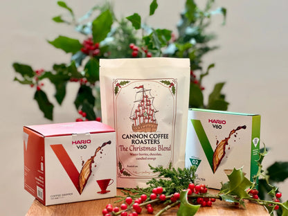 Christmas Blend Coffee & V60 Dripper - 250g bag
